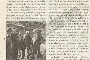 CEMAL BOZTEPE KÜLTÜR MERKEZİN TEMEL ATMA
