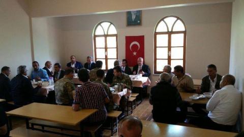 AŞÜREDE OCAK KÖYÜ PROTOKOL ZİYARETİ